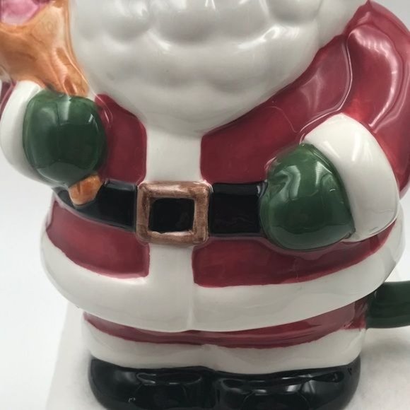 Scott's Collectables Teapot Santa with Bluebird of Happiness Teapot - Picture 5 of 11